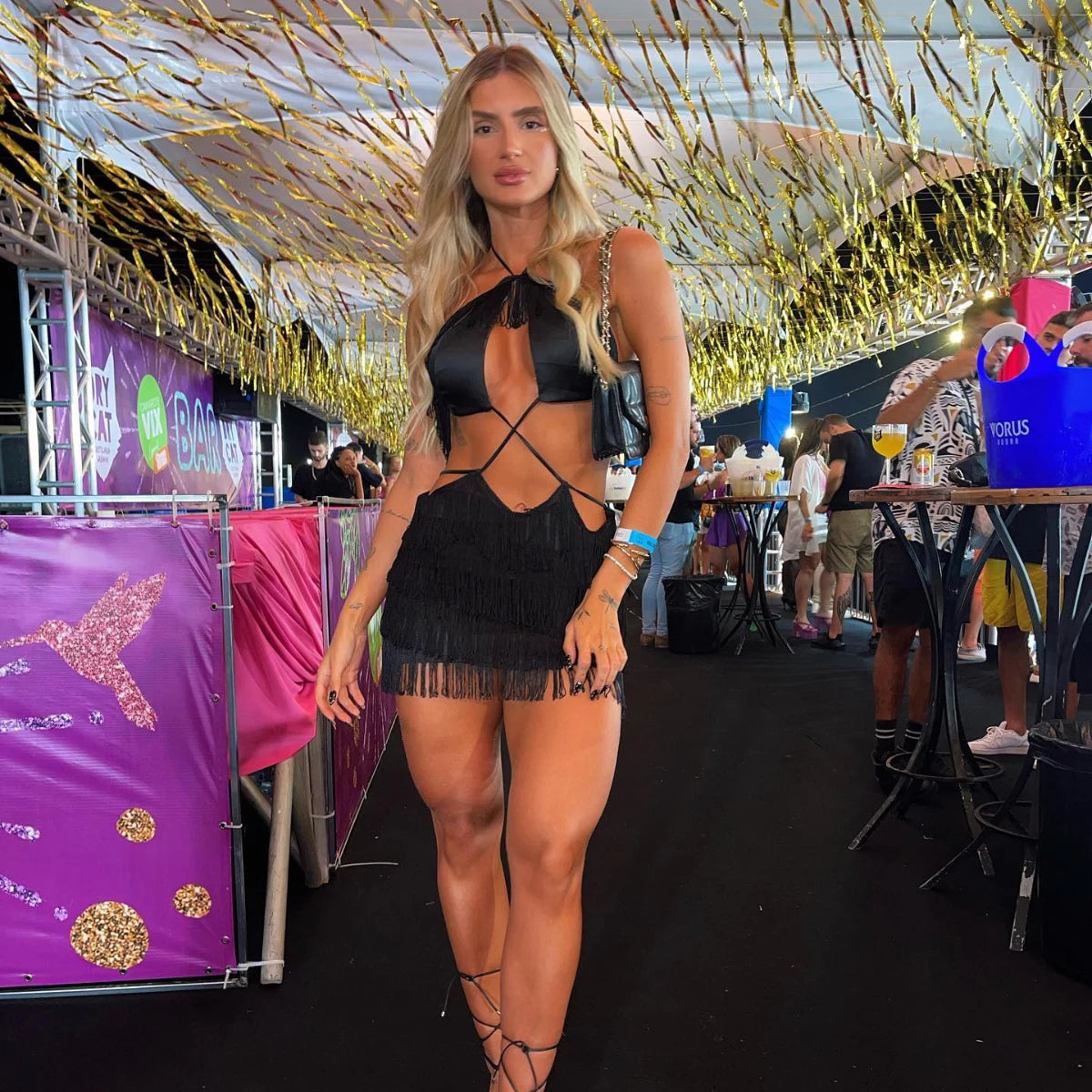 Black Beach Dress Women's Swimsuit Sexy Swimwear Bikini Skirt Female Kimono Beach Outing Pareo Beach Cover Up Bath Suits voguable