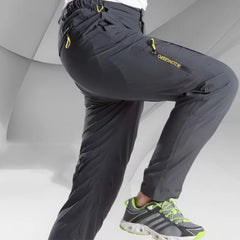 Stretchable Mens Cargo Pants Summer Men Casual Pant Quick Dry Outdoor Hiking Trekking Tactical Male Sports Trousers voguable