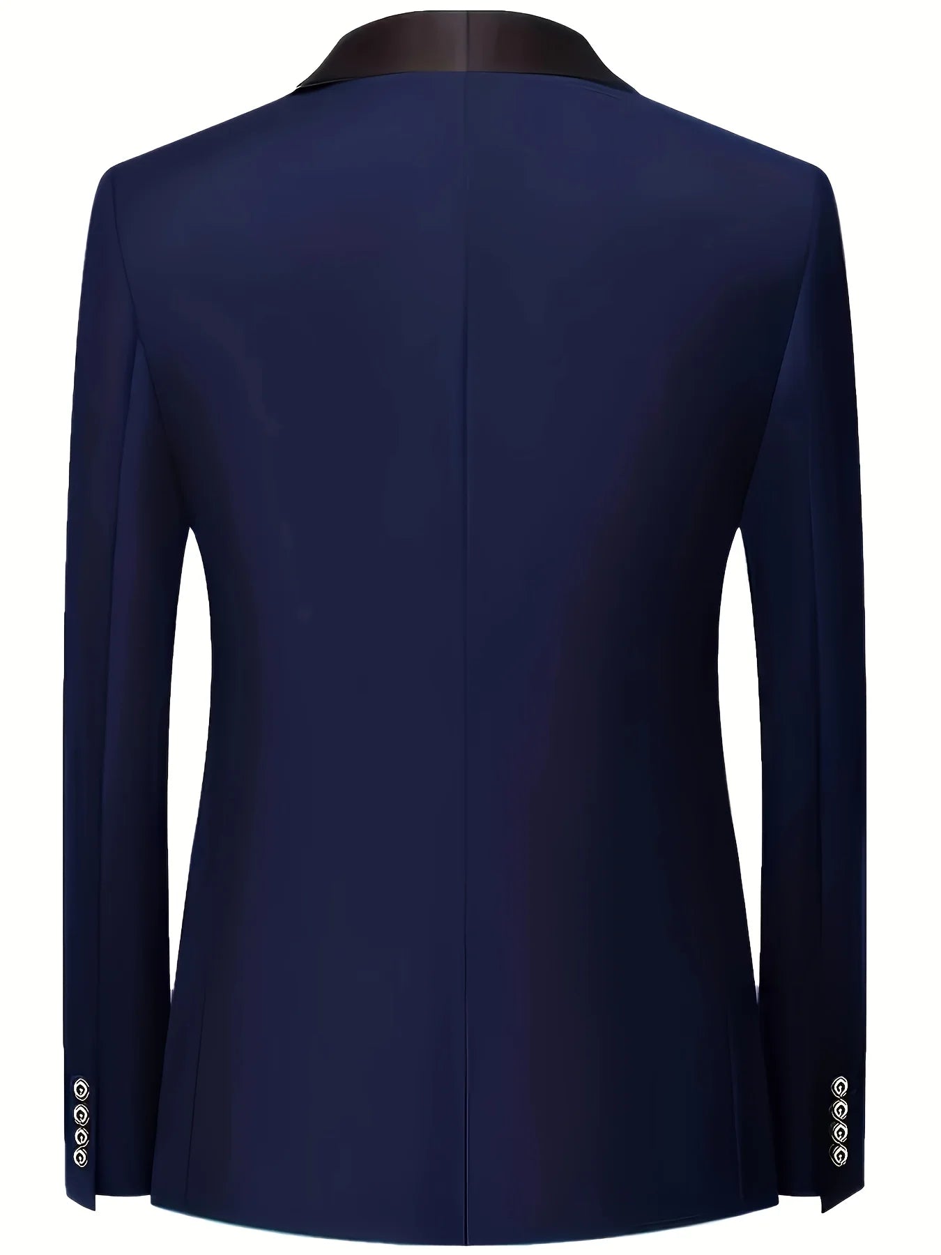 Voguable  Men's 3pcs Suit Set, Jacket + Vest + Pants, Fashionable High-Quality, Suitable for Weddings, Parties and Formal Occasions voguable