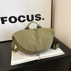 Casual All Match Vintage Women Chest Bag Simple Solid Streetwear Vintage Handbags Fashion Travel Femme Shoulder Crossbody Bags voguable