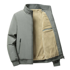 2023 Fleece Jacket Men Winter Thick Jackets Coats Plus Size 8XL Solid Color Jacket Fashion Casual Outwear Big Size 6XL Coat Warm voguable