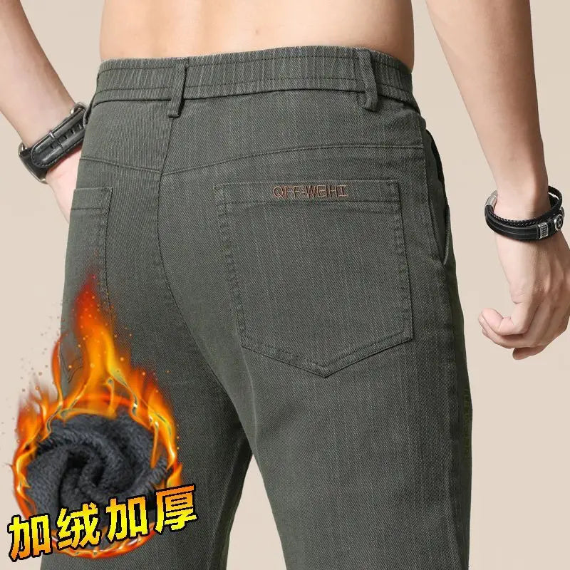 2023 Autumn Winter KPOP Fashion Style Harajuku Slim Fit Trousers Loose All Match Thick Casual Pants Patchwork Straight Leg Pants voguable