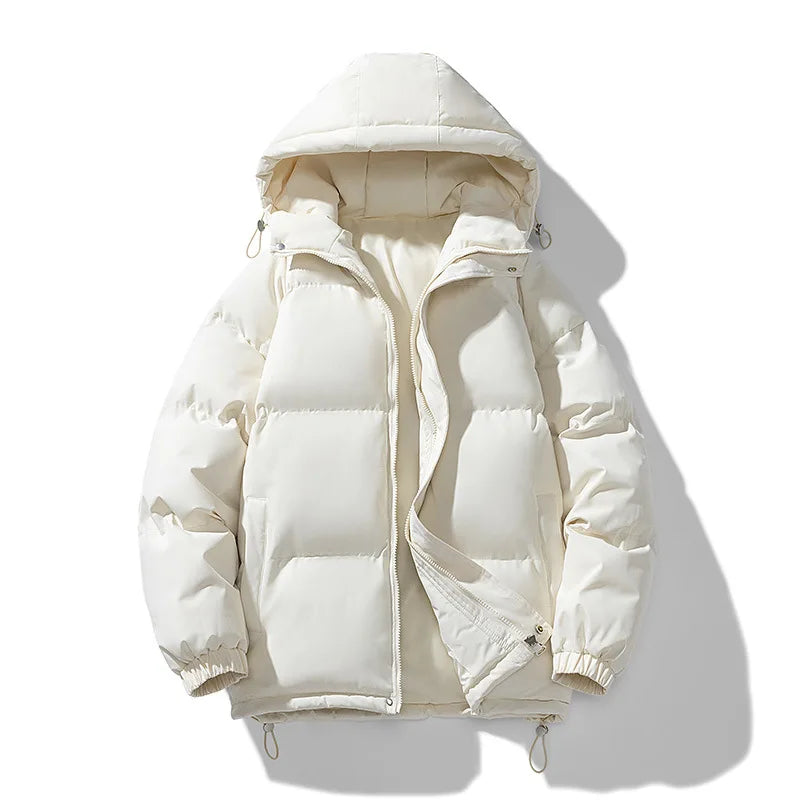 Winter Parkas Men Cotton-padded Coats Men Puffer Jackets Outdoor Hooded Coat Casual Windbreaker Thick Warm Coat Men Jacket voguable