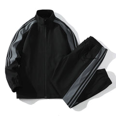 Sports suit men's spring and autumn new style casual teenager overalls suit men's plus  size handsome suit voguable