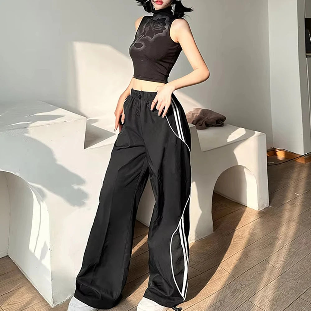 All Seasons Pants Spring Summer Women Pants High Waist Loose Fit Business Office Lady Pants 2025 For Women voguable