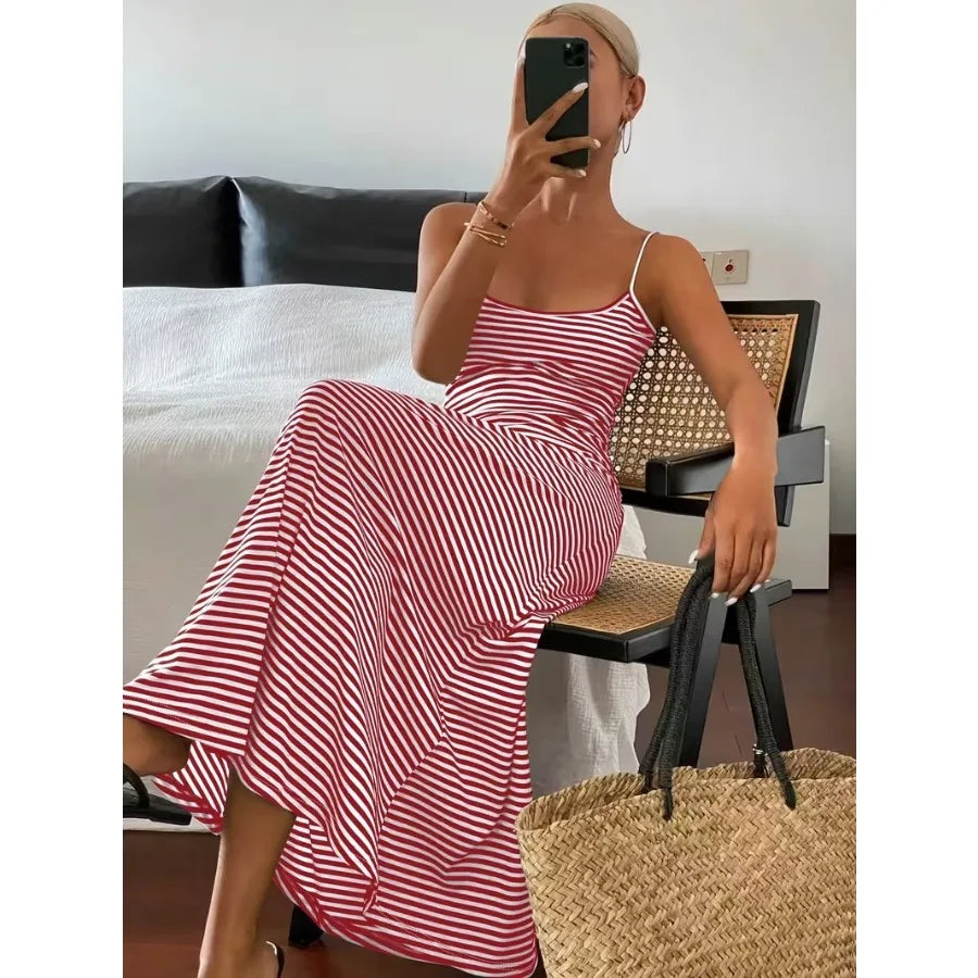 Voguable  European and American summer new sexy fashion temperament backless figure-fitting and slimming suspender stri voguable