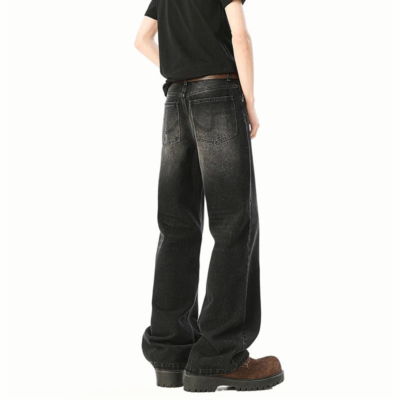 Straight Leg Floor Length Classic Jeans Wholesale Trending Comfort Fit Vintage Denim Pants for Men Stylish Durable Trousers voguable