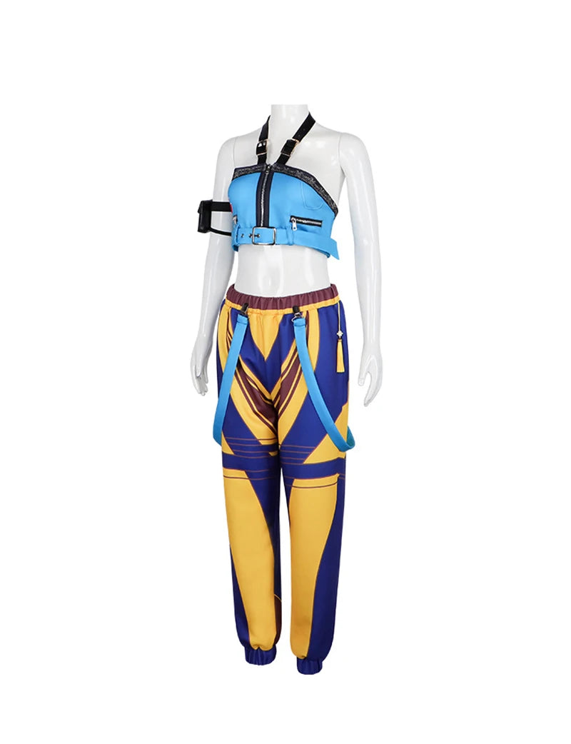 KPOP Mira Zoey Rumi Cosplay Costume Wig Women Suit Halloween Carnival Party Comic-con Role Playing Outfit voguable