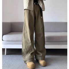 NEW pants Unisex Straight Leg Loose Fit Cotton Casual Pants Outdoor Sportswear  Trendy Versatile Trousers Men Women Fashion voguable