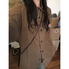 Vintage Blouse for Women 2024 Shirts Woman Summer Short Sleeve Korean Style Oversized Shirt Chiffon Blouse Crop Shirt voguable