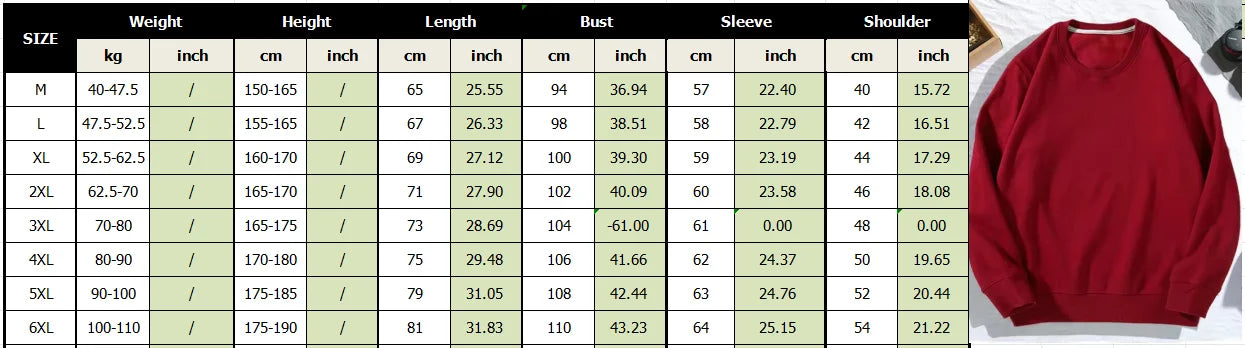 Voguable  Simplicity Trend Fashion Sping Autumn Bottoming Shirt Men Solid O-Neck Korean Casual Long Sleeve Loose Pullovers Sweatshirt Tops voguable
