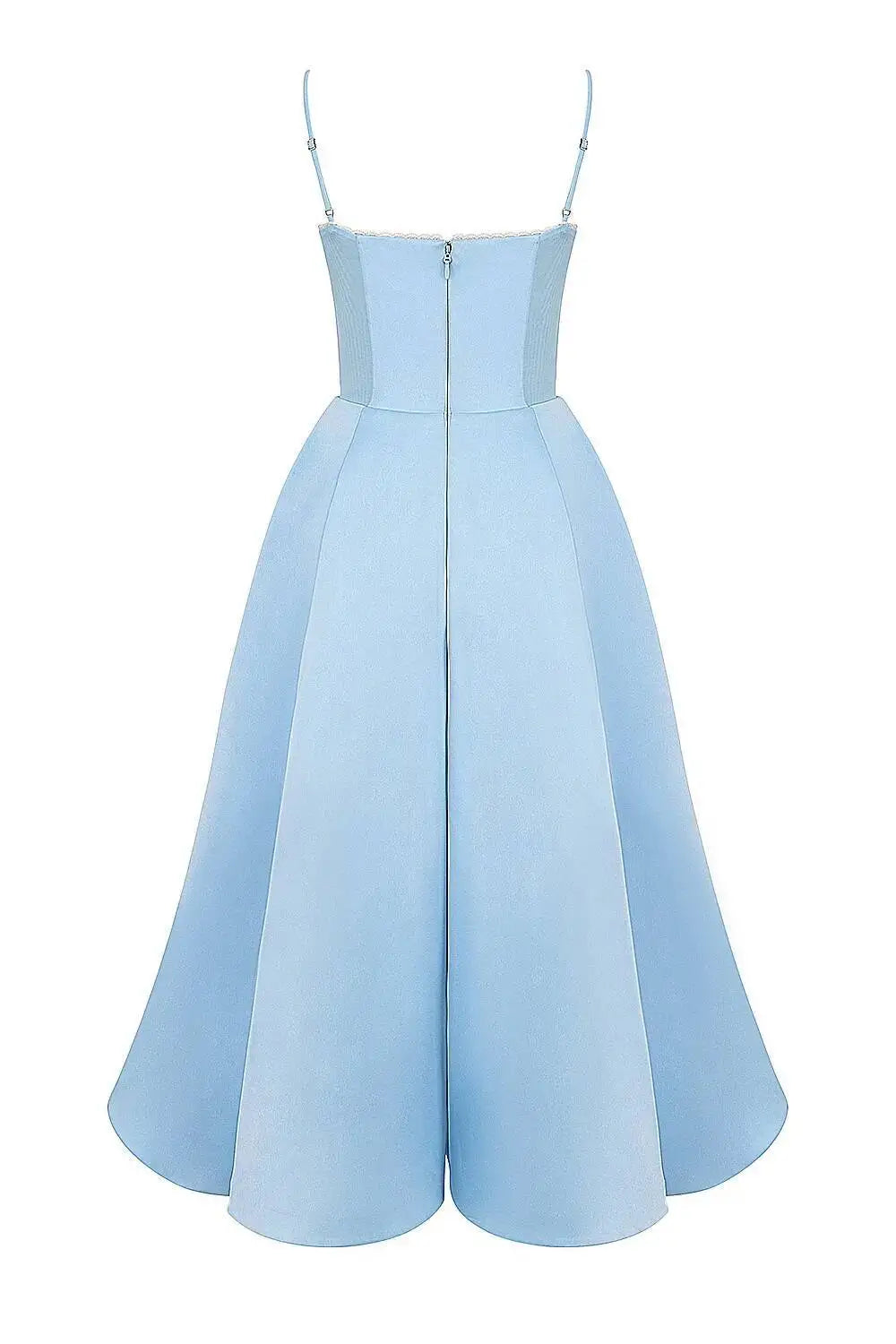 Summer Flare Midi Dress Elegant 2025 New Arrivals Spaghetti Strap Bustier Dress Women Dresses Sweet Pink Women Tops CHP1 voguable