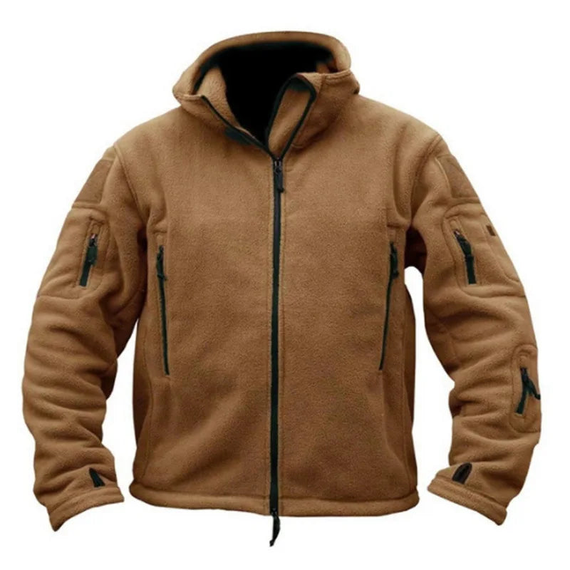 Tactical Fleece Jacket Military Uniform Soft Shell Casual Hooded Jacket Men Thermal Army Clothing voguable