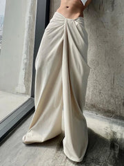 Voguable 2024 New Irregular Design Low Waist Baggy Wide Leg Trousers Y2K Streetwear Loose Pants Fashion Women Casual pantalones voguable