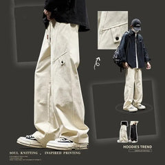 American Workwear Men's Relaxed Straight Casual Pants voguable