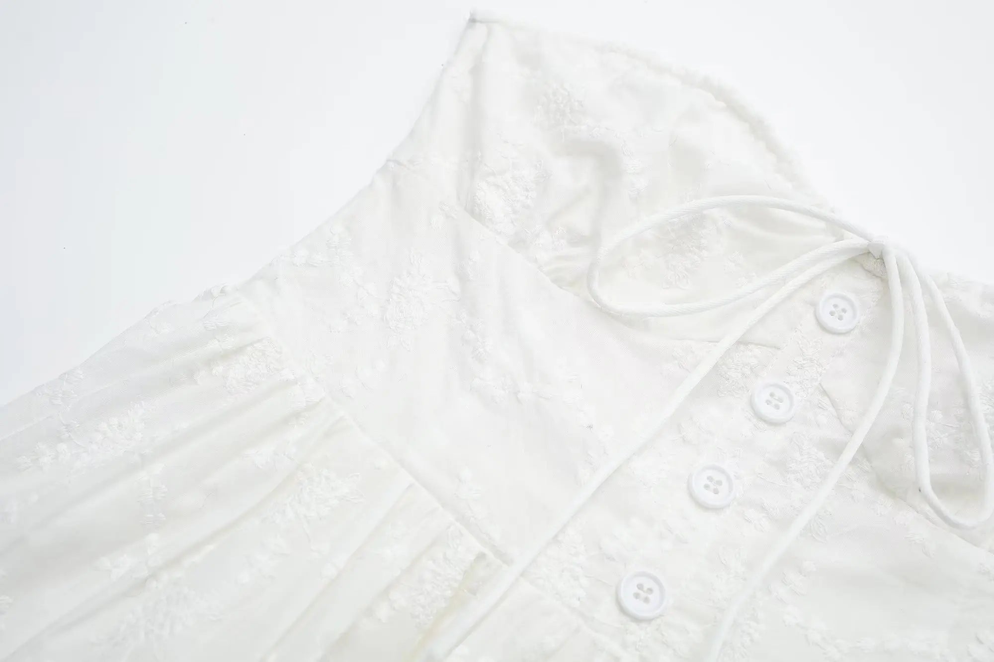 Voguable   New Women White Strapless Lace Dress Sweet Ladies Sexy Mini Party Robe voguable