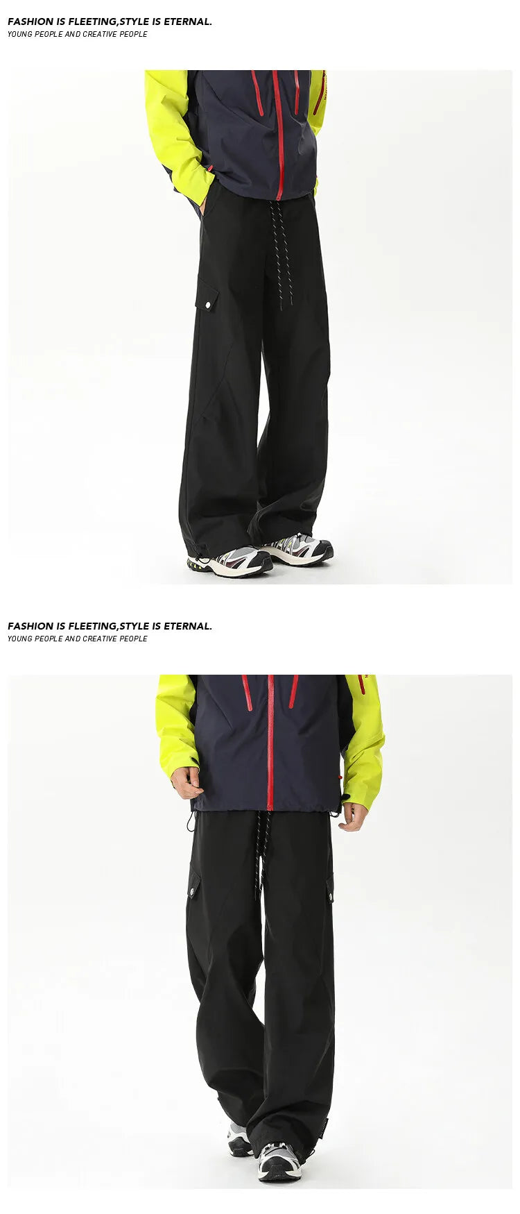 American Style Waterproof Cargo Pants Men Loose Straight Military Trousers Outdoor Casual Sport Hiking Tactics Pants voguable