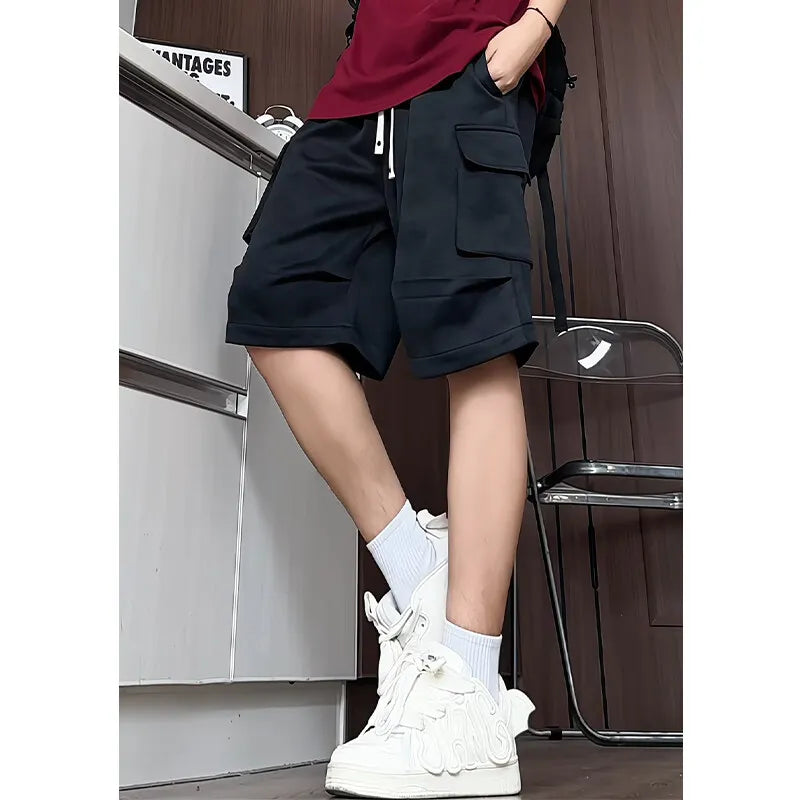 Unisex Loose Fit Summer Outdoor Sports Shorts Men Large Pockets Lightweight Casual Athletic Hiking Gym Comfortable Breathable voguable