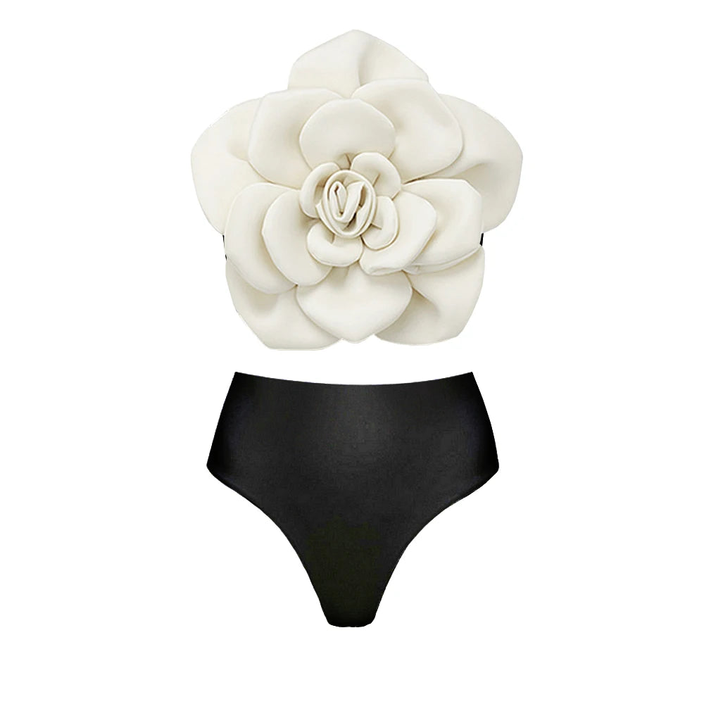 Floral Bikini Set Women Swimsuit High Waist Bikini Push Up Bikinis Sexy Bathing Suit Beachwear Print Biquini Female  Beach voguable