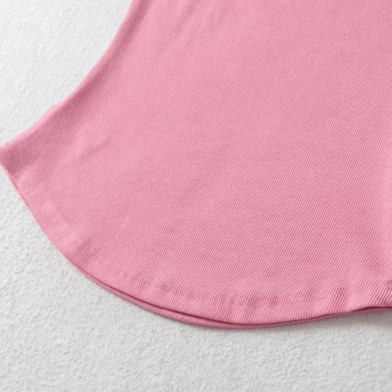 y2k Crop Tops Women Summer Vest Solid Color Mock Neck Sleeveless Stretchy T Shirts 2000s Aesthetic Clothing Streetwear voguable
