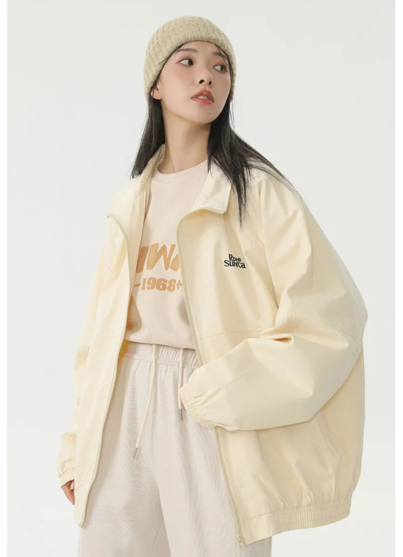 Vintage Letter Y2K Baseball Jacket Women Oversize Loose Harajuku American Retro Coat Casual Bf Long Sleeve Fall Streetwear Tops voguable