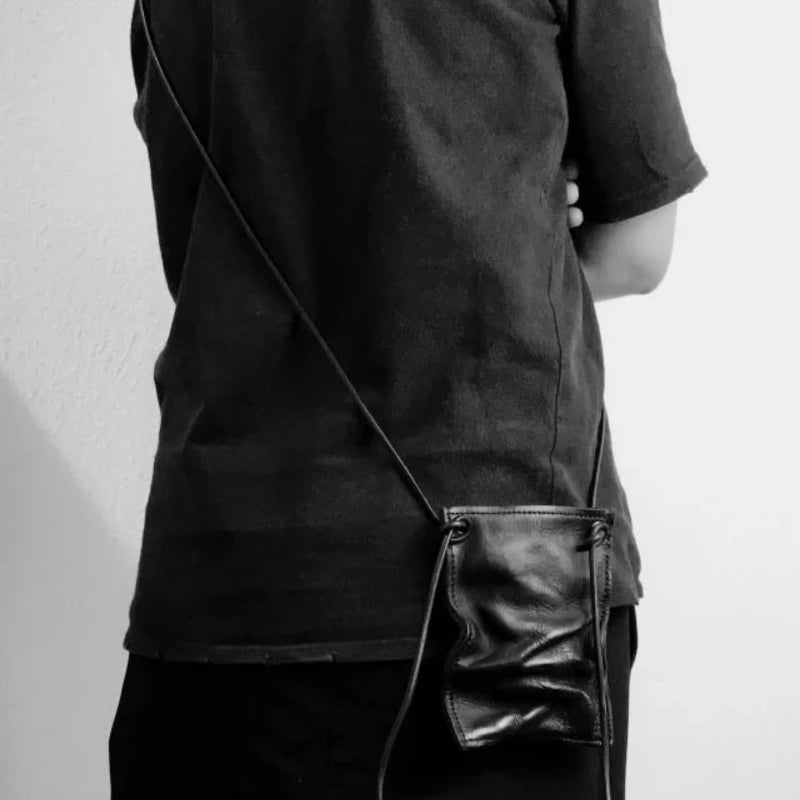Luxury Design Y2k Aesthetic Mini Cellphone Bag Pleated Vintage Punk Shoulder Bags Pu Soft Leather Women Trend Handbags Crossbody voguable