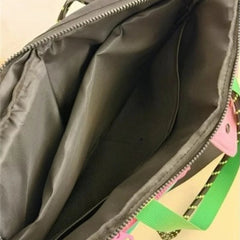 Japanese Y2k 16 Inch Laptop Bags Contrast Color Patchwork High-capacity Women's Handbags Harajuku Grunge Shoulder Underarm Bag voguable
