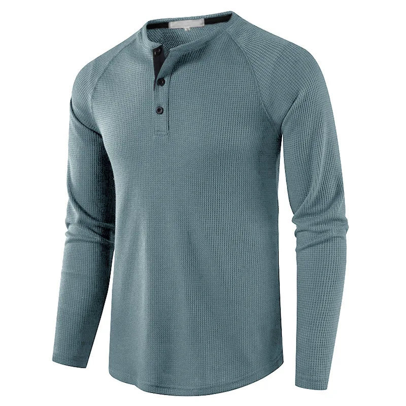 Spring Autumn New Fashion Round Neck Long Sleeve Solid T-Shirts Men's Clothing Slim Bottoming Shirt All-match Korean Chic Tops voguable