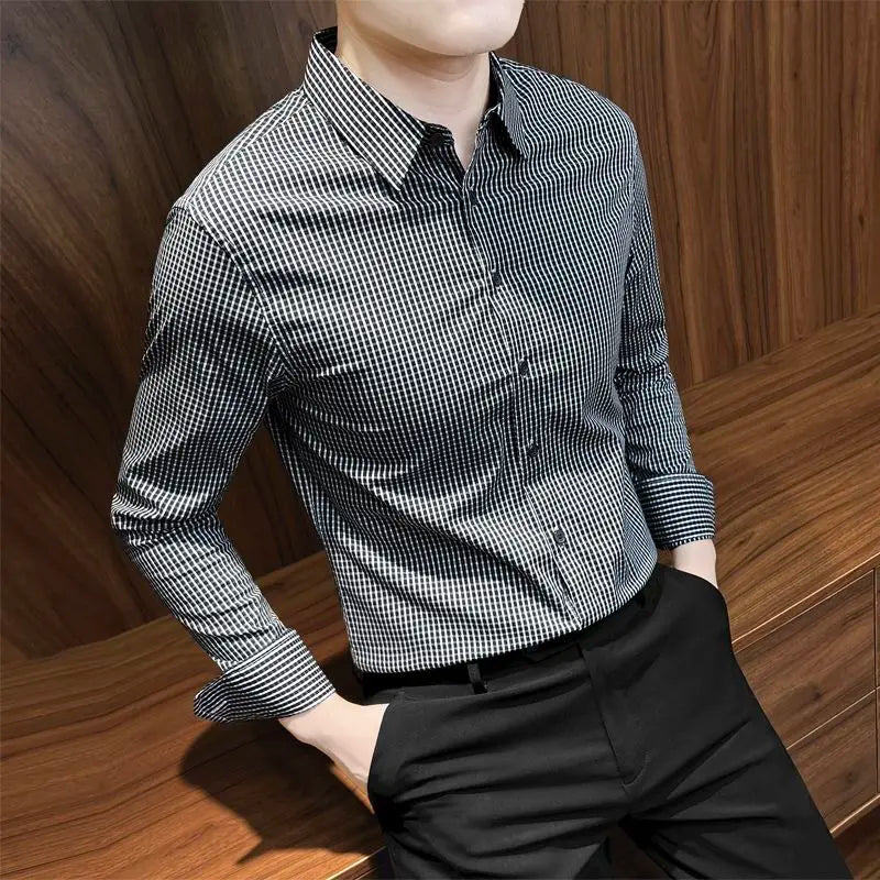 Spring Autumn KPOP Fashion Style Harajuku Slim Fit Tops Loose All Match Casual Shirt Korean Style Square Neck Long Sleeve Blusa voguable