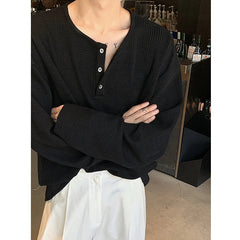 Autumn Long Sleeved T-shirt Men Fashion White Casual T Shirt Men Oversized Streetwear Korean Loose Pullover T Shirt Mens Top voguable
