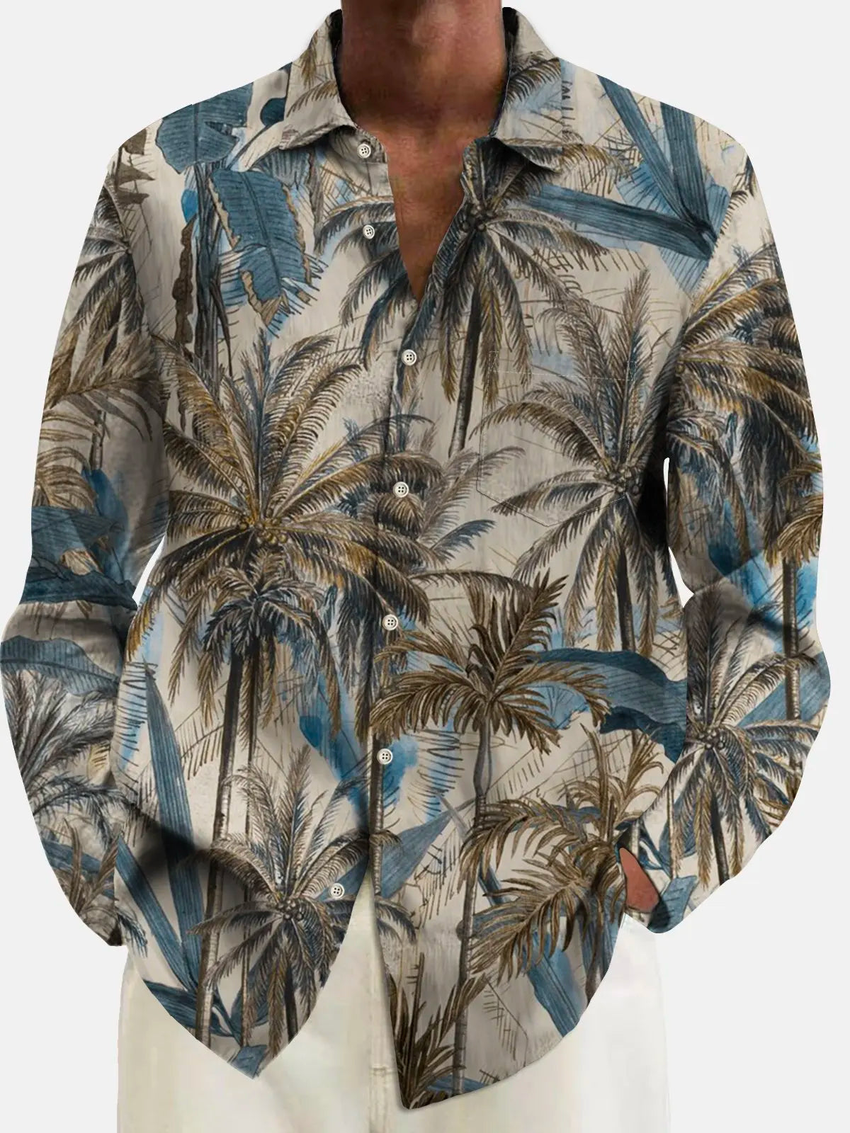 Mens Red Floral Print Long Sleeve Shirt Fashion Design Luxury Long Sleeve Tops Mens Four Seasons Button Lapel Shirt voguable