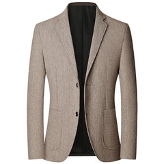 2024 Autumn Men Blazers Suits Jackets Business Casual Suit Wool Coats High Quality Male Slim Fit Blazers Jackets Blazers Coats voguable