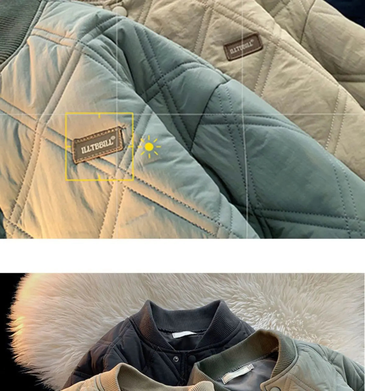 Winter Men's Jacket Stand Collar Thicken Button Windproof Baseball Jackets Casual Solid Warm Couples High Street Padded Clothes voguable