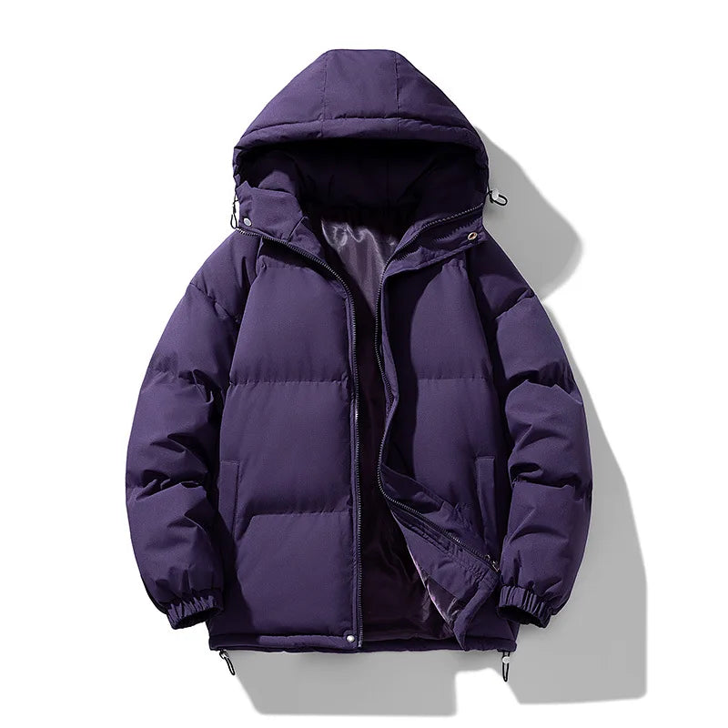 Winter Parkas Men Cotton-padded Coats Men Puffer Jackets Outdoor Hooded Coat Casual Windbreaker Thick Warm Coat Men Jacket voguable