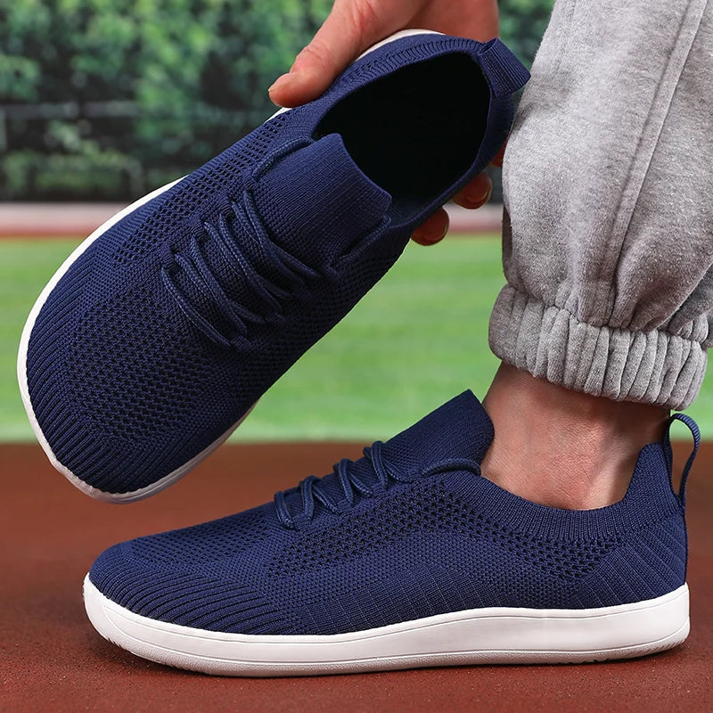 Voguable  Summer Men's Casual Shoes Wide Barefoot Shoes Unisex Trail Running Non-Slip Minimalist Walking Shoes Fashionable Men's Sneakers voguable