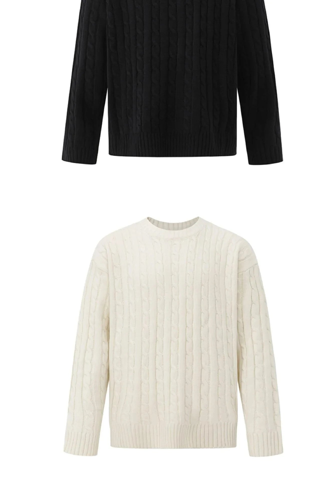 Winter Korean Fashion Jacquard Men Sweater Luxury Trendy O Neck Knitted Solid Color Pullover Leisure Long Sleeve Basic Knitwear voguable