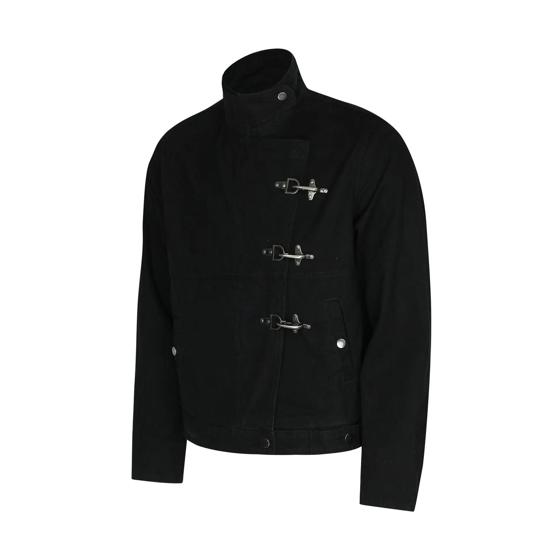 Men's Spring Autumn Deconstructed Splicing Design Jacket 2025 New Retro Workwear Short Men's Trendy High-end Jacket Aesthetic voguable