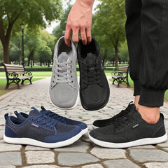 Voguable  Wide Toe Barefoot Shoes for Men New Fashion Breathable Barefoot Sports Sneakers Outdoor Trail Running Minimalist Walking Shoes voguable
