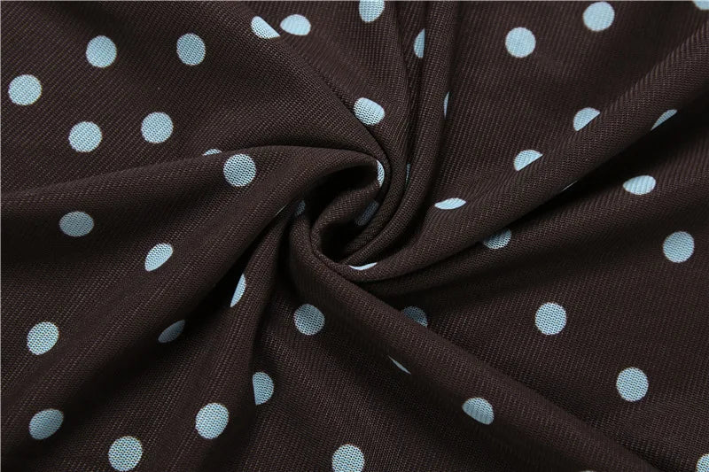 Voguable  Summer Cute Girl's Style Dress Polka Dot Printed Sleevelss Irregular Ruched Hem Slim Women Ruched Birthday Party Mini Dress voguable