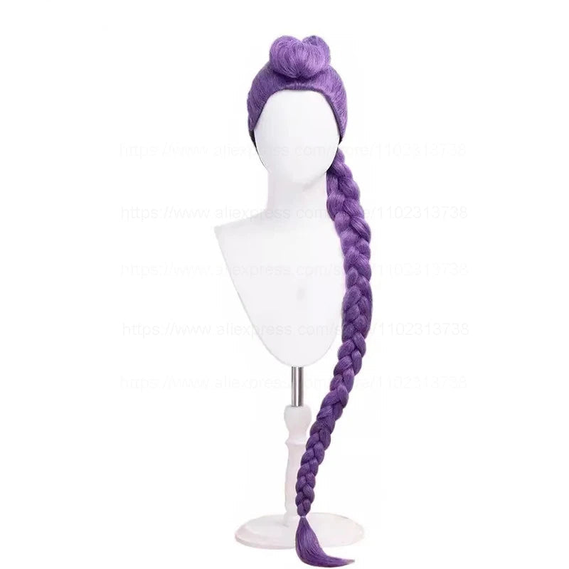 High Quality Rumi Mira Zoey Cosplay Wig  Cosplay Resistant Synthetic Hair Anime Wigs +WigCap voguable