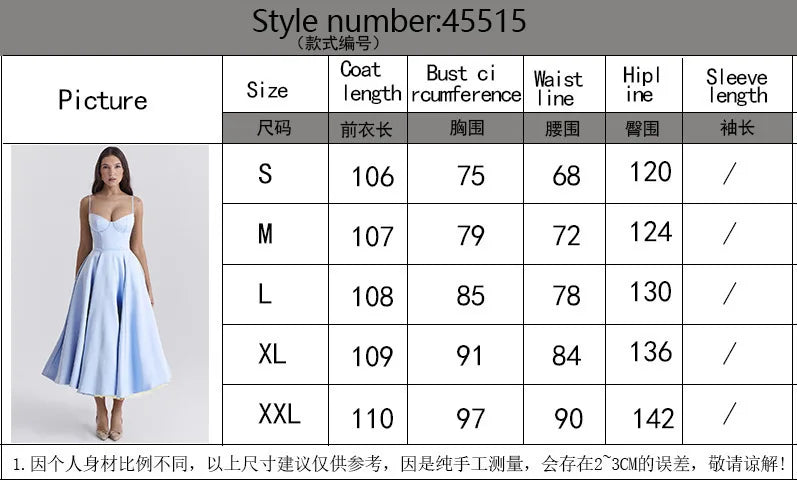 Summer Flare Midi Dress Elegant 2025 New Arrivals Spaghetti Strap Bustier Dress Women Dresses Sweet Pink Women Tops CHP1 voguable