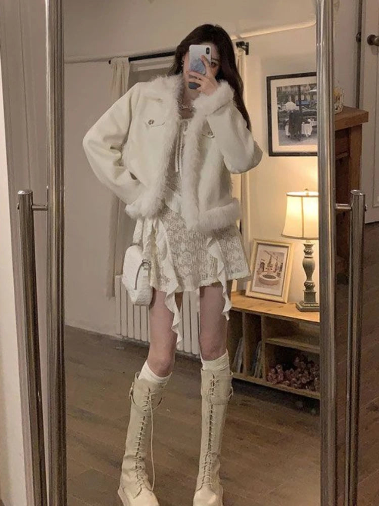 Voguable  2024 Spring French Elegant Y2k Mini Dress Woman Short Party Pure Color Casual Dress Office Lady One Piece Dress Korean Fashion voguable