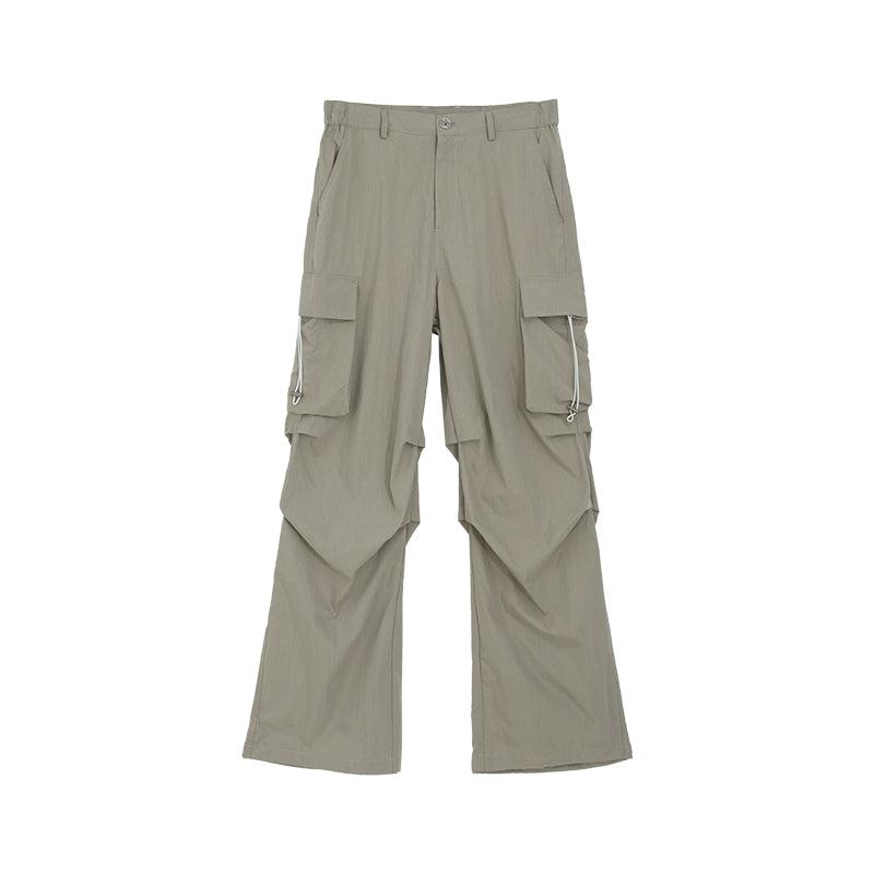 Sleeveless Hooded Nylon Jacket & Cargo Pants mysite