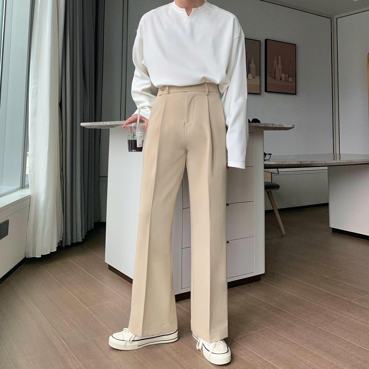 Straight Suit Pants mysite