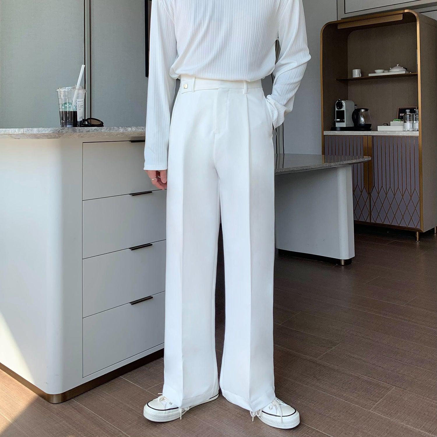 Straight Suit Pants mysite