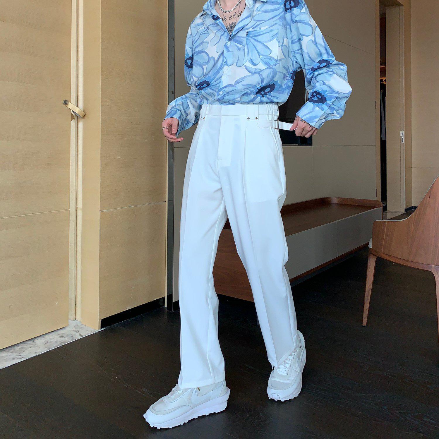 Pantaloni da completo con vita regolabile mysite