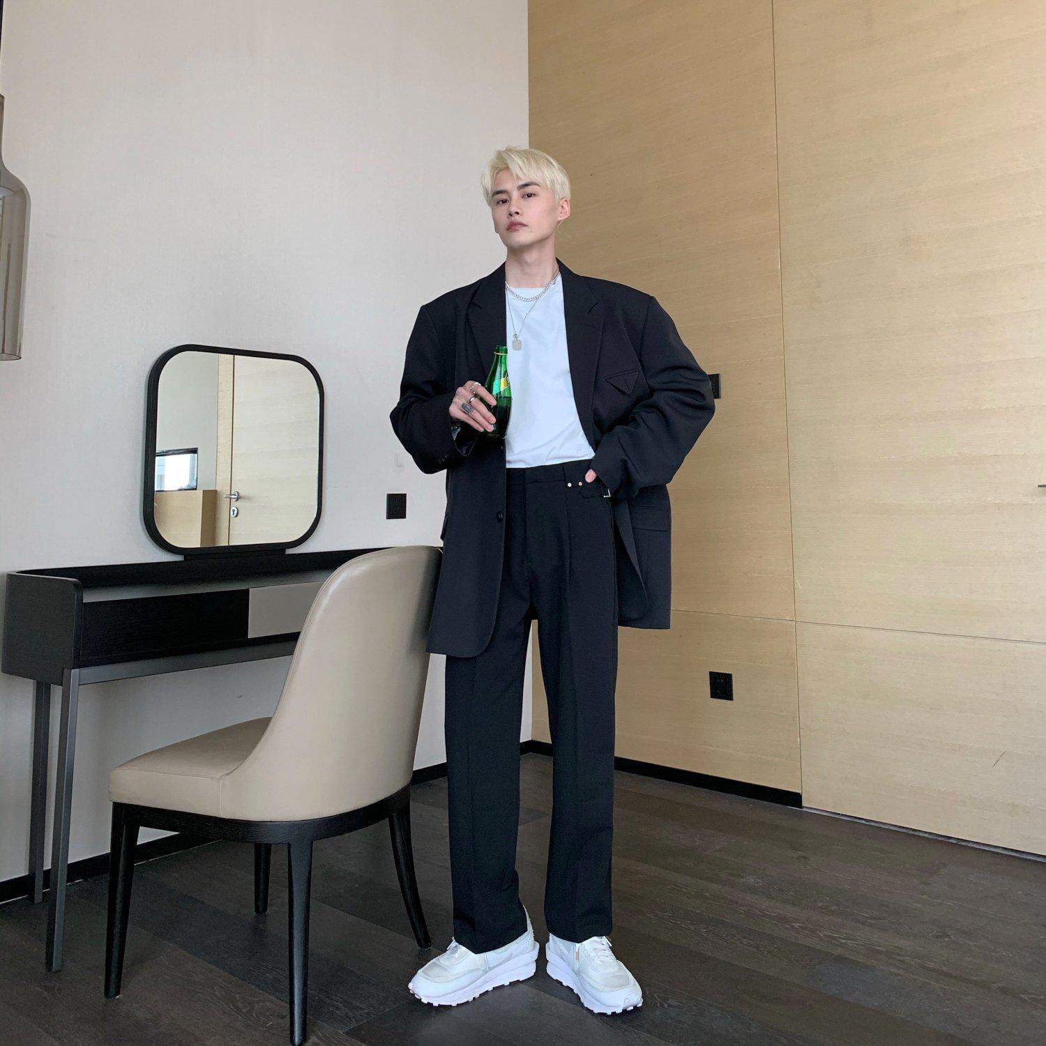 Pantaloni da completo con vita regolabile mysite