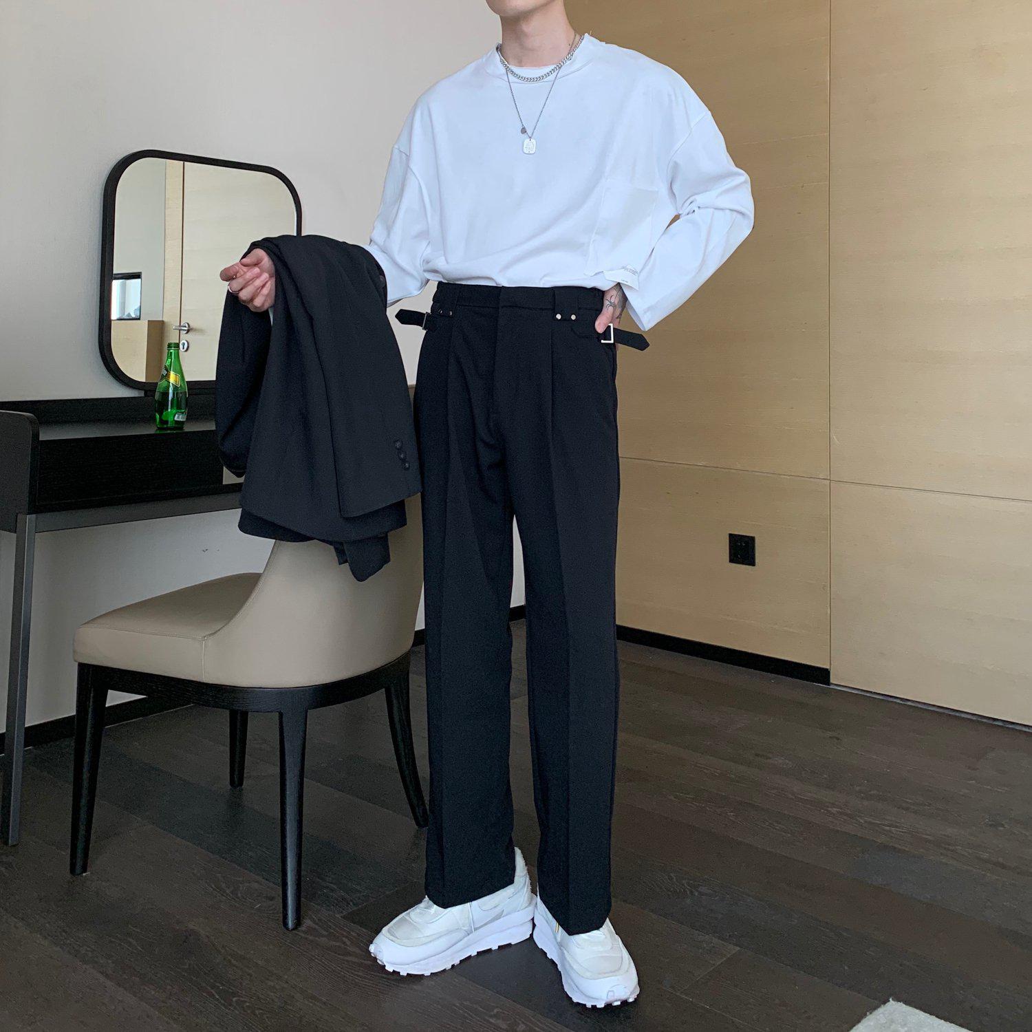 Pantaloni da completo con vita regolabile mysite