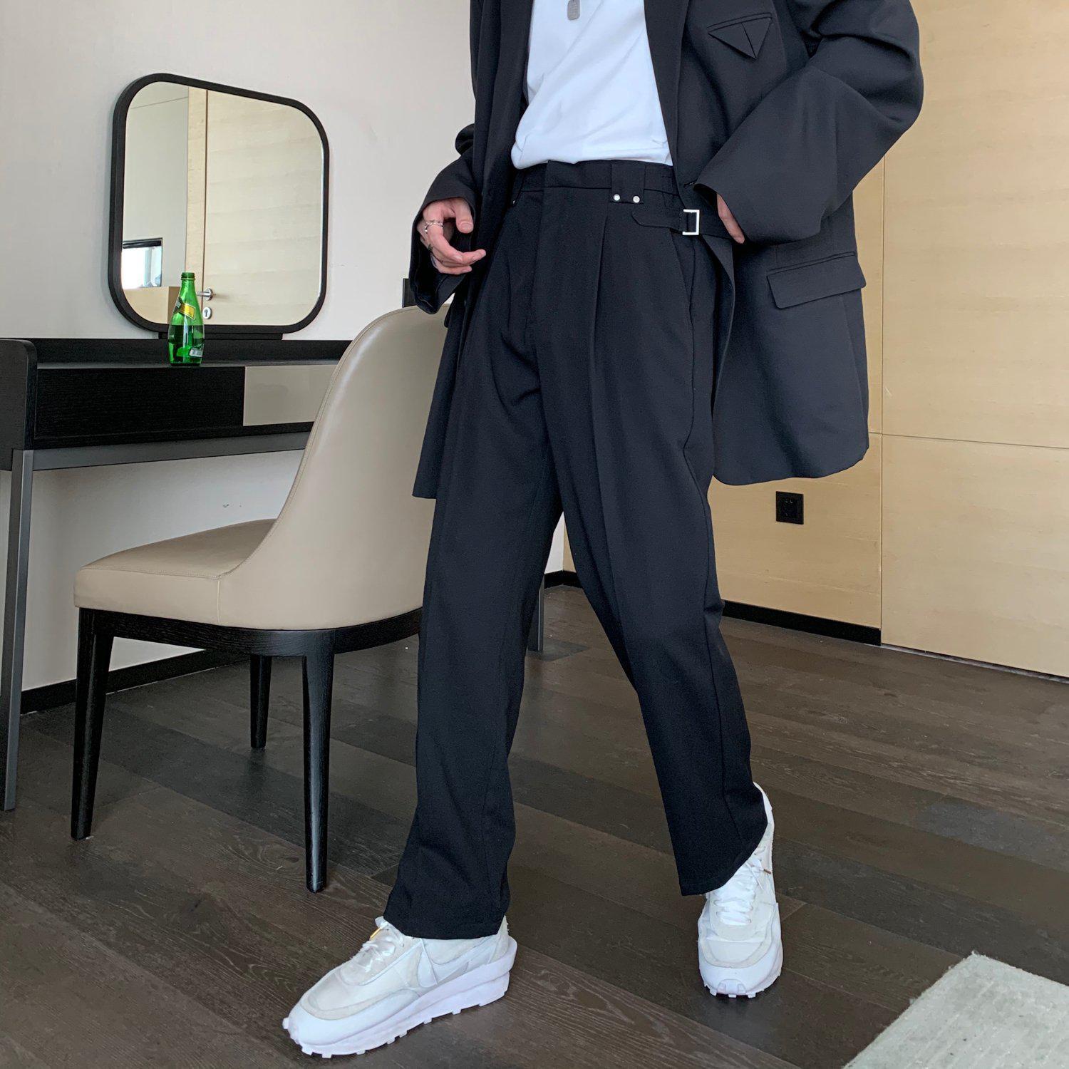Pantaloni da completo con vita regolabile mysite