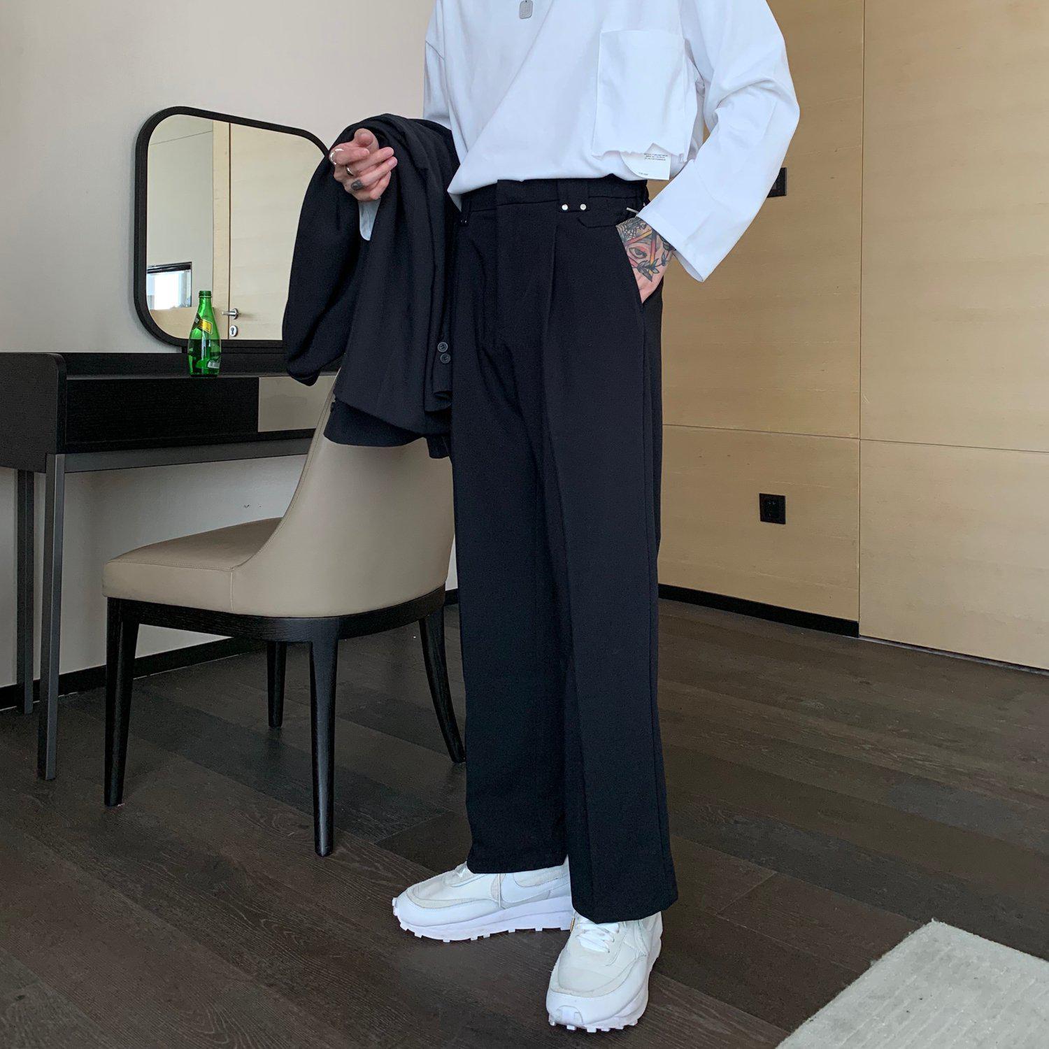 Pantaloni da completo con vita regolabile mysite